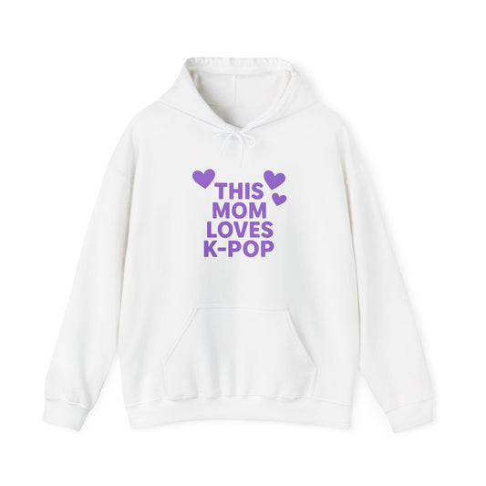 K-Pop Mom Hoodie, Unisex Heavy Blend Sweatshirt for Mothers, Perfect Gift for K-Pop Fans, Cozy Fashion for Celebrations, Music Lovers [...]