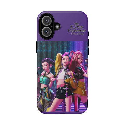 K-Pop Universe Phone Case, Stylish Tough Phone Cover, Colorful K-Pop Inspired Accessory, Trendy Gift for Fans, Durable Protection for Phones
