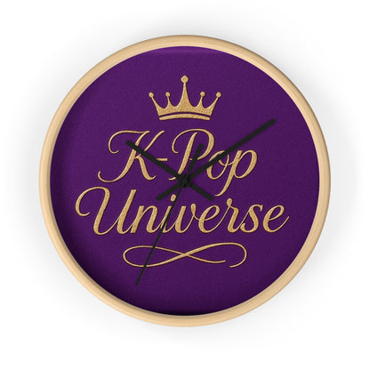 K-Pop Universe Wall Clock | Perfect Gift for Fans, Home Decor, Music Lovers, Stylish Timepiece, Unique Birthday Present