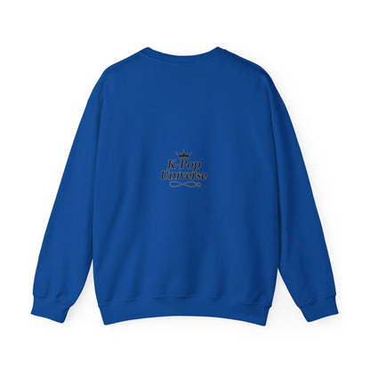 K-Pop Night Crewneck Sweatshirt - Cozy Unisex Top for Fans, Music Lovers, Gift for Birthdays, Concerts, Casual Wear, Seoul Vibes