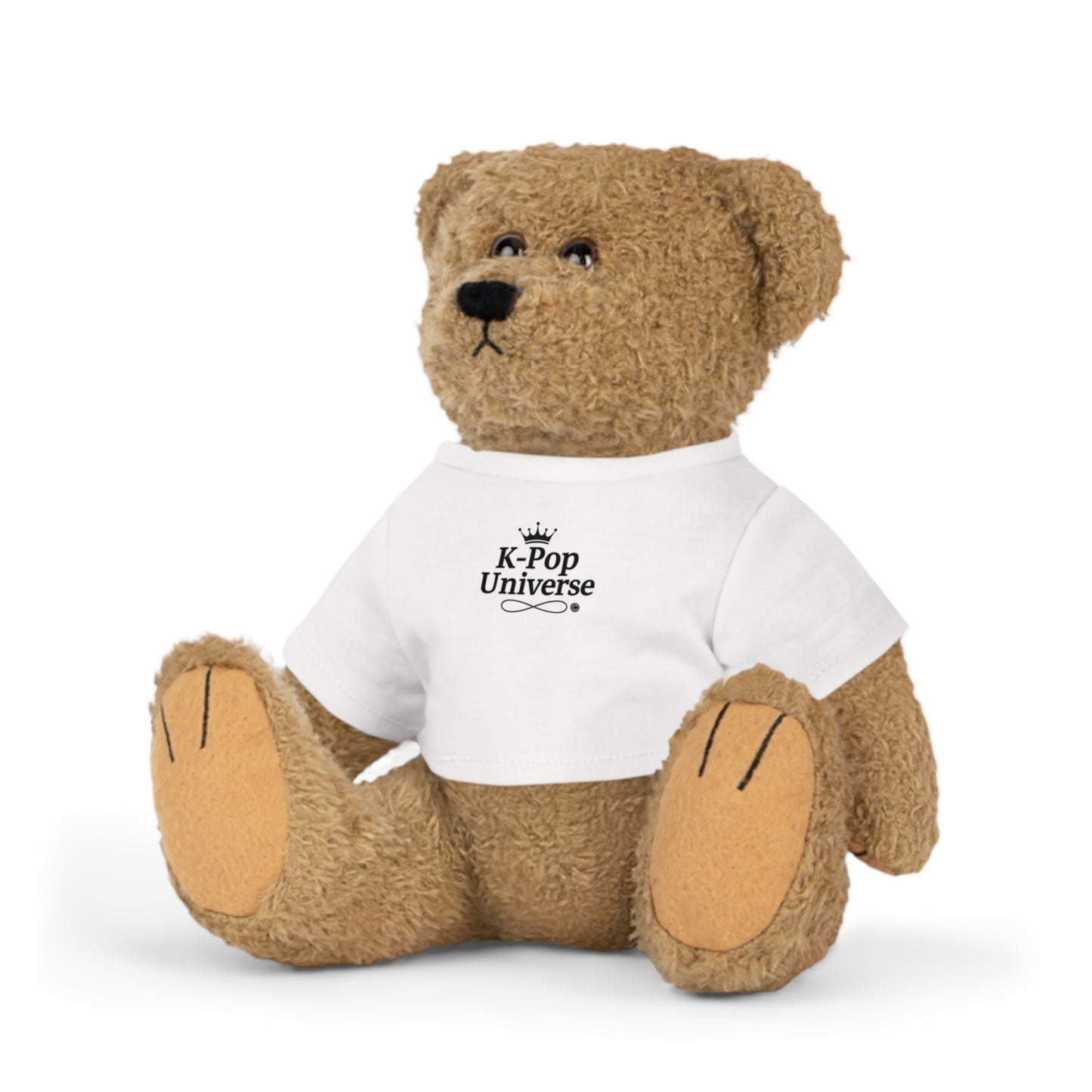 K-Pop Bear Plush Toy, Cozy Gift for Fans, Cute Bedroom Décor, Birthday Present, K-Pop Universe Merchandise, Collectible Cuddly Toy