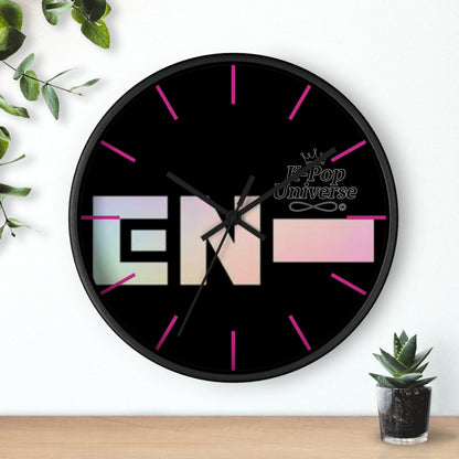K-Pop Themed Wall Clock, Stylish Home Decor, J-Pop Universe Decoration, Unique Gift for Fans, Musician Inspired Wall Art