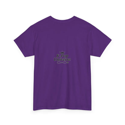 K-Pop Universe "Good Vibes Only" Graphic T-Shirt, Unisex Cotton Tee, Music Lover Gift, Concert Wear, Casual Style