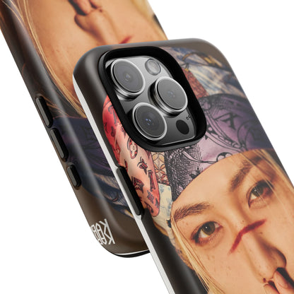 K-Pop Tough Phone Case, Stylish K-Pop Accessory, Trendy Gift for Fans, Birthday Present, Unique Phone Case Design