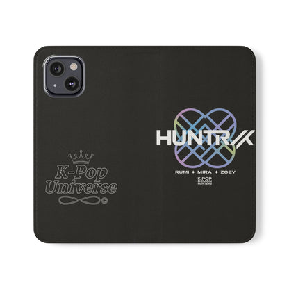 LIMITED EDITION❗K-Pop Universe Flip Cases - Stylish Phone Wallet, Perfect for Fans, Gift for Music Lovers, Trendy Accessory, Smartphones, Huntrax, K-POP demon hunters, k-pop universe