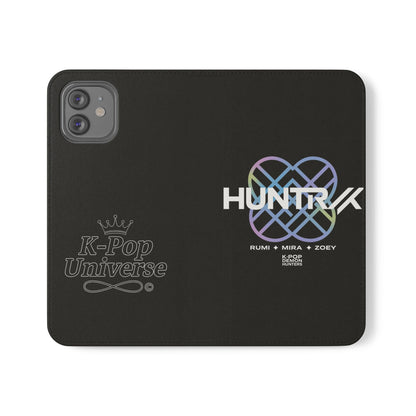 LIMITED EDITION❗K-Pop Universe Flip Cases - Stylish Phone Wallet, Perfect for Fans, Gift for Music Lovers, Trendy Accessory, Smartphones, Huntrax, K-POP demon hunters, k-pop universe