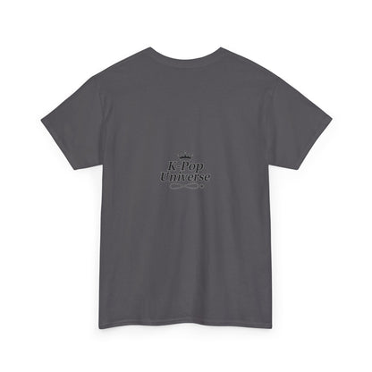 K-Pop Universe "Good Vibes Only" Graphic T-Shirt, Unisex Cotton Tee, Music Lover Gift, Concert Wear, Casual Style