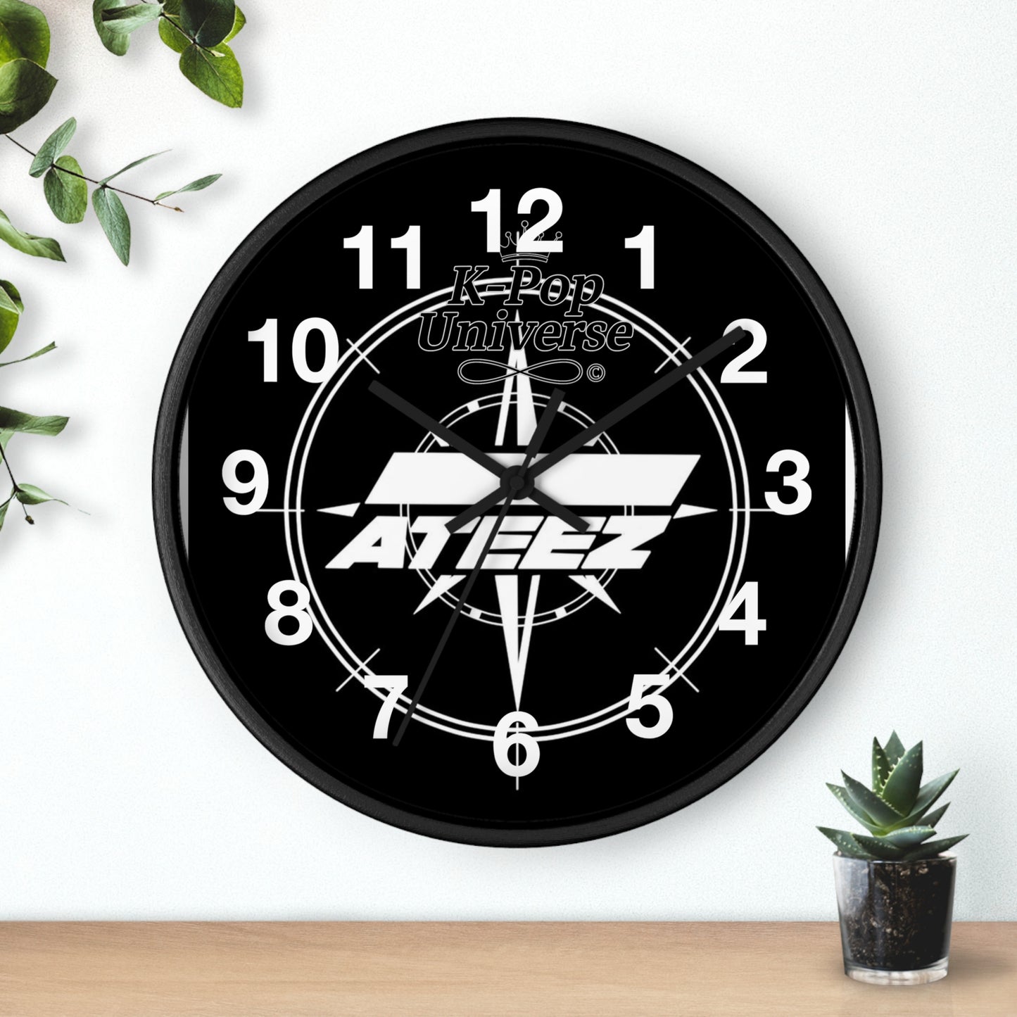 K-Pop ATEEZ Wall Clock | Stylish Home Decor Clock | Perfect Gift for Fans | Unique Wall Art for Music Lovers | K-Pop Universe Decor | [...]