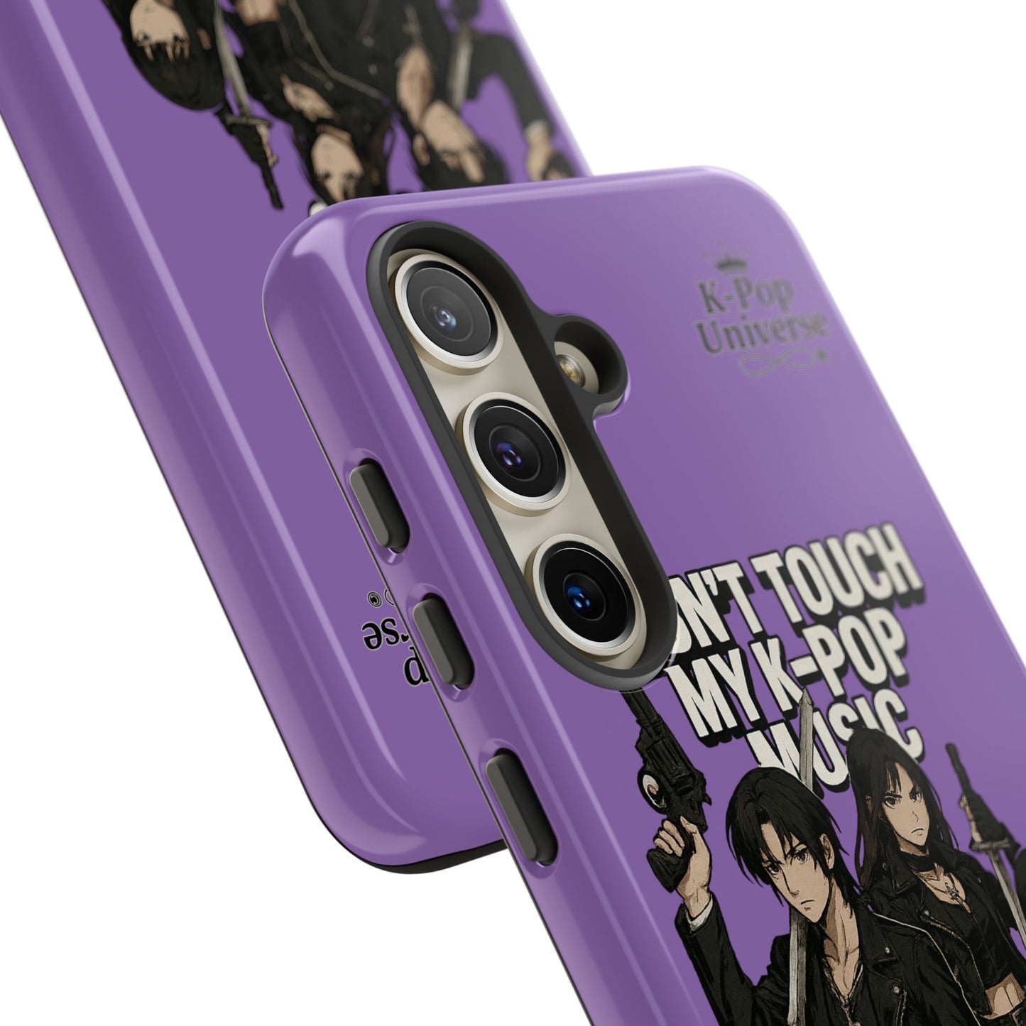 K-Pop Phone Case, Don't Touch My K-Pop Music Cover, Gift for Fans, Cute K-Pop Merchandise, Trending Phone Accessories