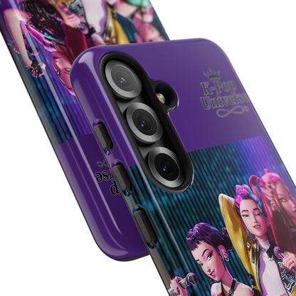 K-Pop Universe Phone Case, Stylish Tough Phone Cover, Colorful K-Pop Inspired Accessory, Trendy Gift for Fans, Durable Protection for Phones