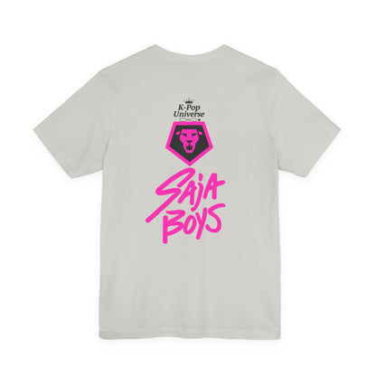‼️Limited edition‼️ K-Pop Inspired Unisex Jersey Tee, Perfect for Concerts, Casual Wear, Fan Apparel, Gifts for Music Lovers, Streetwear, K-pop demon hunters,Saja boys