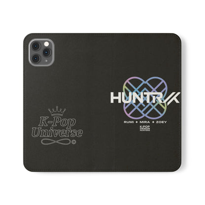 LIMITED EDITION❗K-Pop Universe Flip Cases - Stylish Phone Wallet, Perfect for Fans, Gift for Music Lovers, Trendy Accessory, Smartphones, Huntrax, K-POP demon hunters, k-pop universe