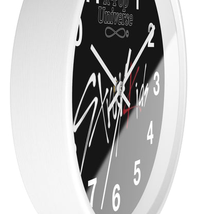 K-Pop Stray Kids Wall Clock, Unique Home Decor, Gift for Music Lovers, Cool Wall Art, Modern Timepiece, Fan Merchandise