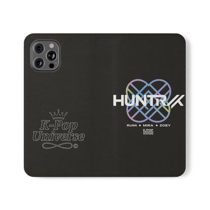 LIMITED EDITION❗K-Pop Universe Flip Cases - Stylish Phone Wallet, Perfect for Fans, Gift for Music Lovers, Trendy Accessory, Smartphones, Huntrax, K-POP demon hunters, k-pop universe