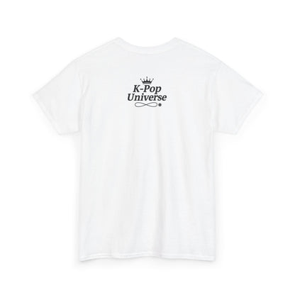 K-Pop Fan Tee, I Love G-DRAGON T-Shirt, Unisex Cotton Top, Music Lover Gift, Floral Graphic Tee, Birthday Gift for Fans,GD, G-DRAGON