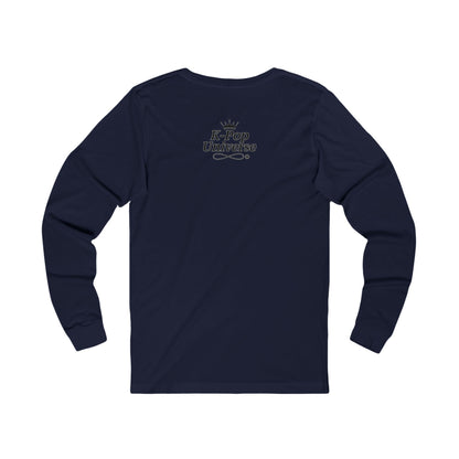 K-Pop Unisex Long Sleeve Tee, Trendy K-Pop Shirt, Perfect Gift for Fans, Music Tee for Concerts, Stylish Everyday Wear