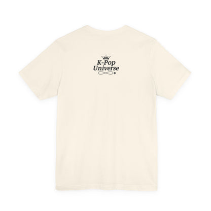 K-Pop Universe Graphic Tee, Trendy T-Shirt for Fans, Unisex Short Sleeve Shirt, Concert Apparel, Gift for Music Lovers