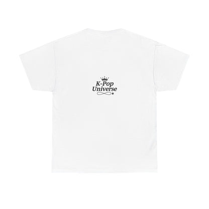 K-Pop Universe "Good Vibes Only" Graphic T-Shirt, Unisex Cotton Tee, Music Lover Gift, Concert Wear, Casual Style
