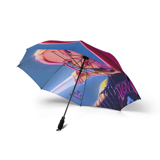 Stylish Foldable Umbrella with Trendy Design, Fashionable Rain Gear for Teens, Perfect Gift for Birthdays, Cosplay Events, and Festivals, k-pop demon Hunters
