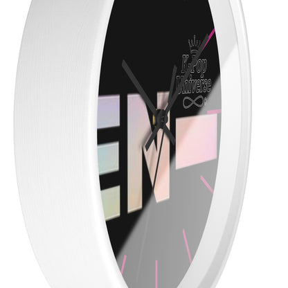 K-Pop Themed Wall Clock, Stylish Home Decor, J-Pop Universe Decoration, Unique Gift for Fans, Musician Inspired Wall Art