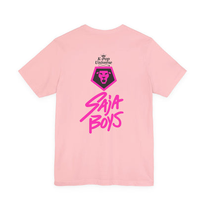 ‼️Limited edition‼️ K-Pop Inspired Unisex Jersey Tee, Perfect for Concerts, Casual Wear, Fan Apparel, Gifts for Music Lovers, Streetwear, K-pop demon hunters,Saja boys