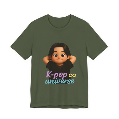 K-Pop Universe Graphic Tee, Trendy T-Shirt for Fans, Unisex Short Sleeve Shirt, Concert Apparel, Gift for Music Lovers