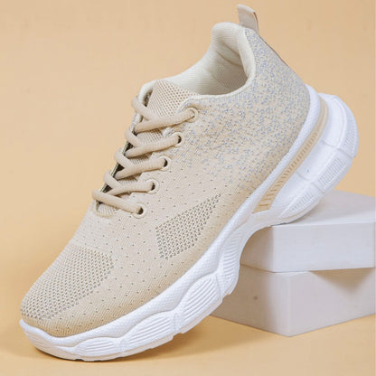 Women's Sports Shoes Breathable Soft Sole Ultra-light Running Shoes Versatile Mesh Casual Running Shoes Travel Shoes