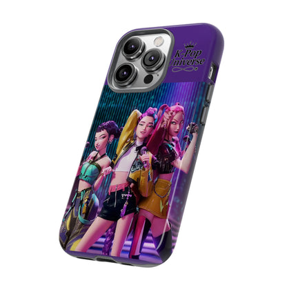 K-Pop Universe Phone Case, Stylish Tough Phone Cover, Colorful K-Pop Inspired Accessory, Trendy Gift for Fans, Durable Protection for Phones