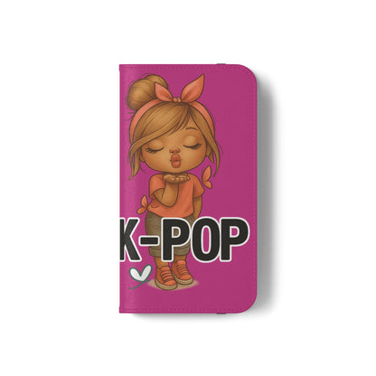 K-Pop Flip Case for Fans, Cute K-Pop Merchandise, Stylish Phone Cover, Ideal for Gifts, Birthday, Concerts, and Celebrations