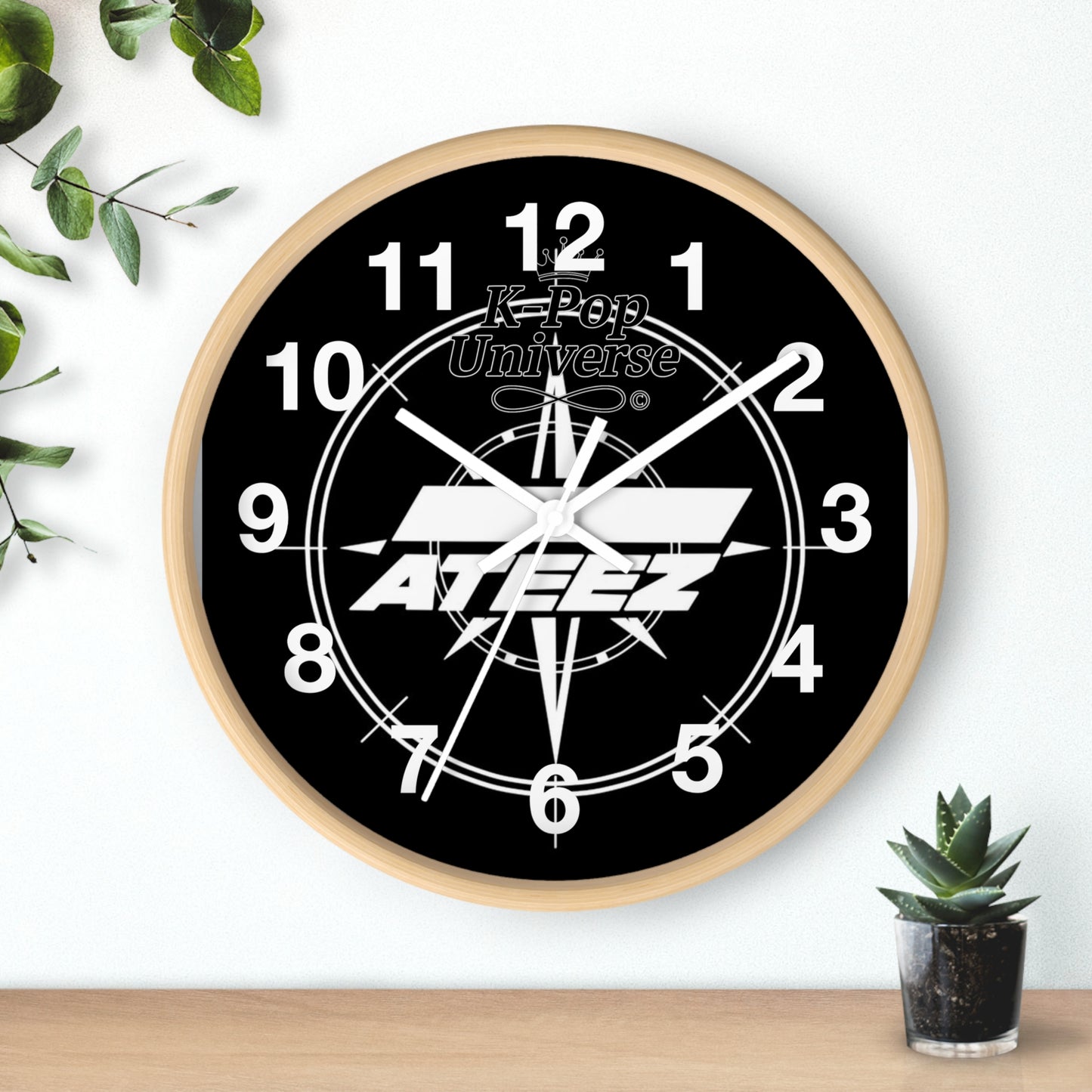 K-Pop ATEEZ Wall Clock | Stylish Home Decor Clock | Perfect Gift for Fans | Unique Wall Art for Music Lovers | K-Pop Universe Decor | [...]