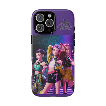 K-Pop Universe Phone Case, Stylish Tough Phone Cover, Colorful K-Pop Inspired Accessory, Trendy Gift for Fans, Durable Protection for Phones