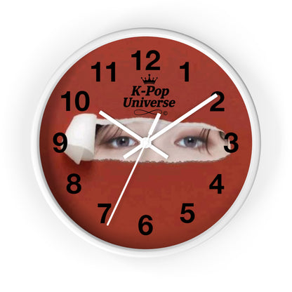 K-Pop Universe Wall Clock, Unique Home Decor, Music Lover Gift, Stylish Timepiece, K-Pop Fan Decor, Room Accent,Jimin /BTS