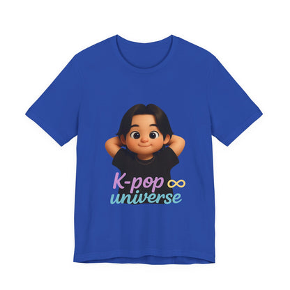 K-Pop Universe Graphic Tee, Trendy T-Shirt for Fans, Unisex Short Sleeve Shirt, Concert Apparel, Gift for Music Lovers