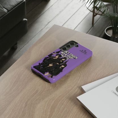 K-Pop Phone Case, Don't Touch My K-Pop Music Cover, Gift for Fans, Cute K-Pop Merchandise, Trending Phone Accessories