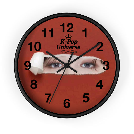 K-Pop Universe Wall Clock, Unique Home Decor, Music Lover Gift, Stylish Timepiece, K-Pop Fan Decor, Room Accent,Jimin /BTS