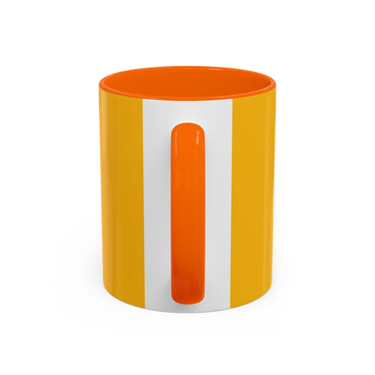 K-Pop Universe Accent Coffee Mug | Perfect for Fans, Gifts for Birthdays, Unique Collectors Item, Vibrant Yellow Mug, Black Handle Mug, K-pop universe