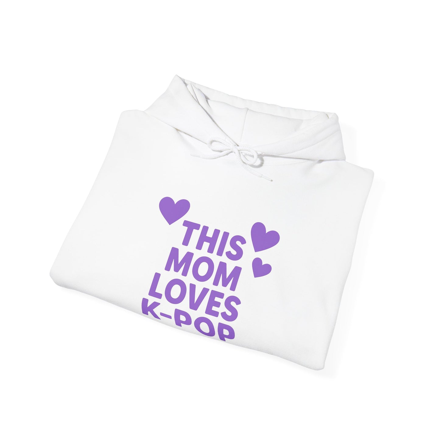 K-Pop Mom Hoodie, Unisex Heavy Blend Sweatshirt for Mothers, Perfect Gift for K-Pop Fans, Cozy Fashion for Celebrations, Music Lovers [...]
