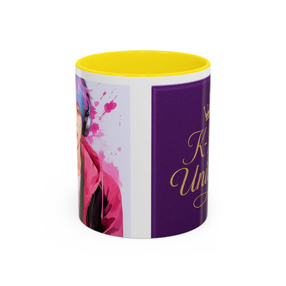 K-Pop Universe Accent, Double face,Coffee Mug - Perfect Gift for Fans, Unique Collectible, Music Lover's Mug, Trendy Drinkware, Birthday Present