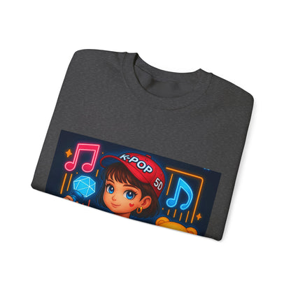 K-Pop Universe Sweatshirt, Cozy Unisex Crewneck for Fans, Perfect for Gifting, Concerts, and Everyday Wear