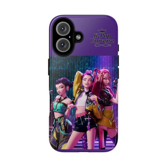 K-Pop Universe Phone Case, Stylish Tough Phone Cover, Colorful K-Pop Inspired Accessory, Trendy Gift for Fans, Durable Protection for Phones