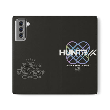 LIMITED EDITION❗K-Pop Universe Flip Cases - Stylish Phone Wallet, Perfect for Fans, Gift for Music Lovers, Trendy Accessory, Smartphones, Huntrax, K-POP demon hunters, k-pop universe