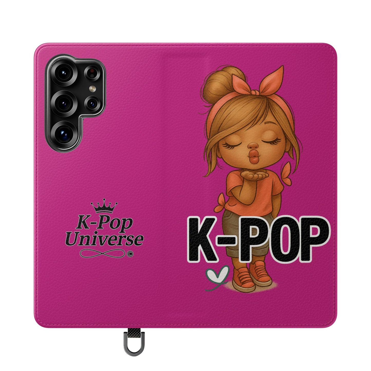 K-Pop Flip Case for Fans, Cute K-Pop Merchandise, Stylish Phone Cover, Ideal for Gifts, Birthday, Concerts, and Celebrations