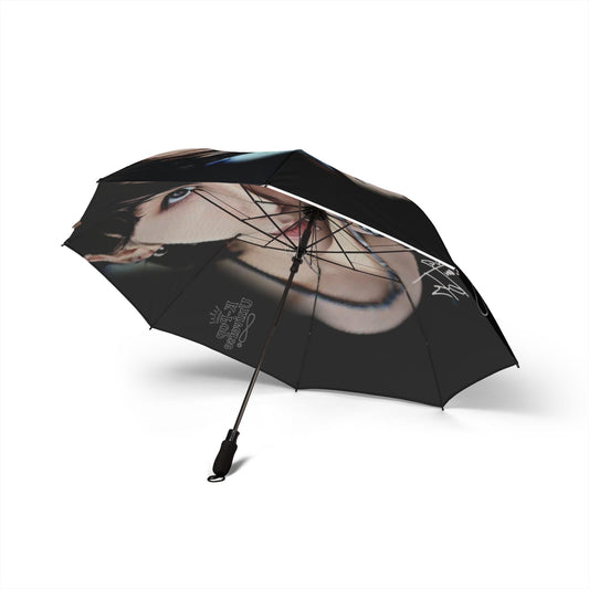 Stylish Foldable Umbrella featuring Artistic Design, Perfect for Rainy Days, Gifts, Collectibles, Fashion Accessories, K-Pop Merchandise