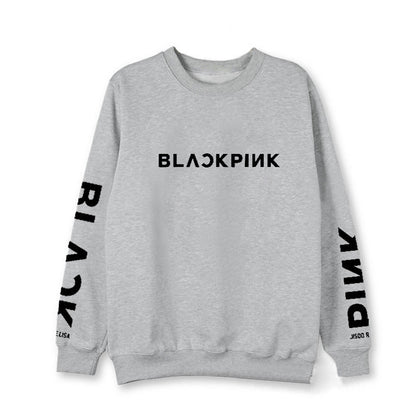 BLACKPINK Album Kpop Letters Printed Sweatshirt Hoodies, NelVKpop, K-pop universe