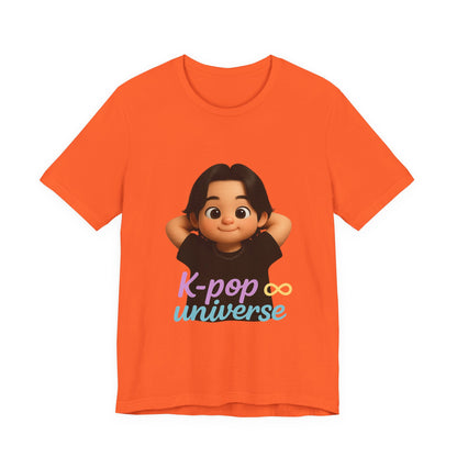 K-Pop Universe Graphic Tee, Trendy T-Shirt for Fans, Unisex Short Sleeve Shirt, Concert Apparel, Gift for Music Lovers
