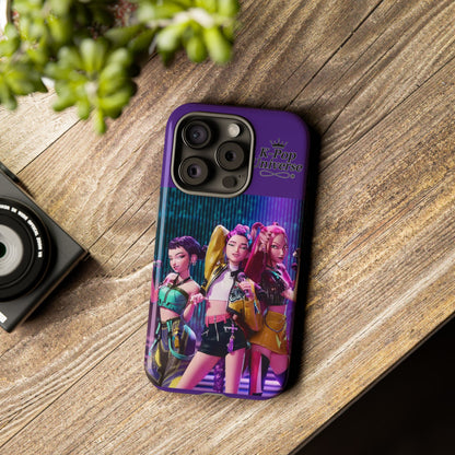 K-Pop Universe Phone Case, Stylish Tough Phone Cover, Colorful K-Pop Inspired Accessory, Trendy Gift for Fans, Durable Protection for Phones