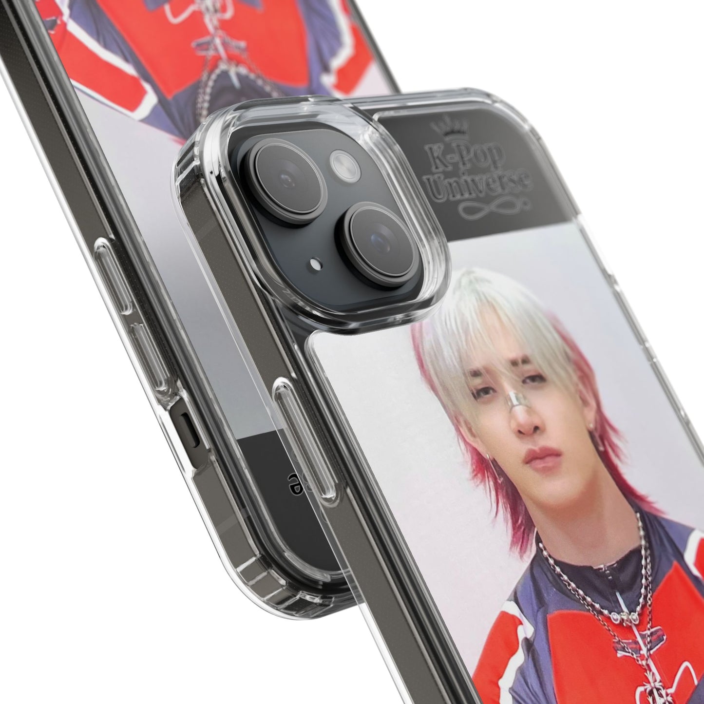 K-Pop Clear Phone Cases, Cute K-Pop Accessories, Unique Phone Covers, Aesthetic Phone Cases, Gifts for K-Pop Fans