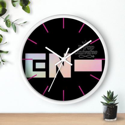 K-Pop Themed Wall Clock, Stylish Home Decor, J-Pop Universe Decoration, Unique Gift for Fans, Musician Inspired Wall Art