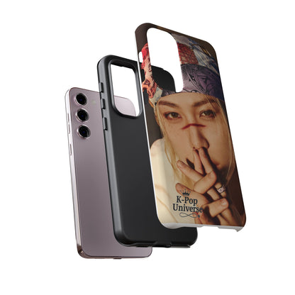 K-Pop Tough Phone Case, Stylish K-Pop Accessory, Trendy Gift for Fans, Birthday Present, Unique Phone Case Design