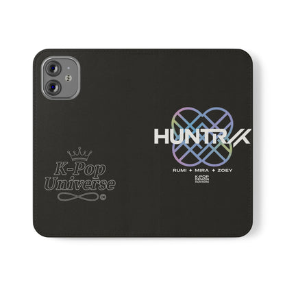 LIMITED EDITION❗K-Pop Universe Flip Cases - Stylish Phone Wallet, Perfect for Fans, Gift for Music Lovers, Trendy Accessory, Smartphones, Huntrax, K-POP demon hunters, k-pop universe